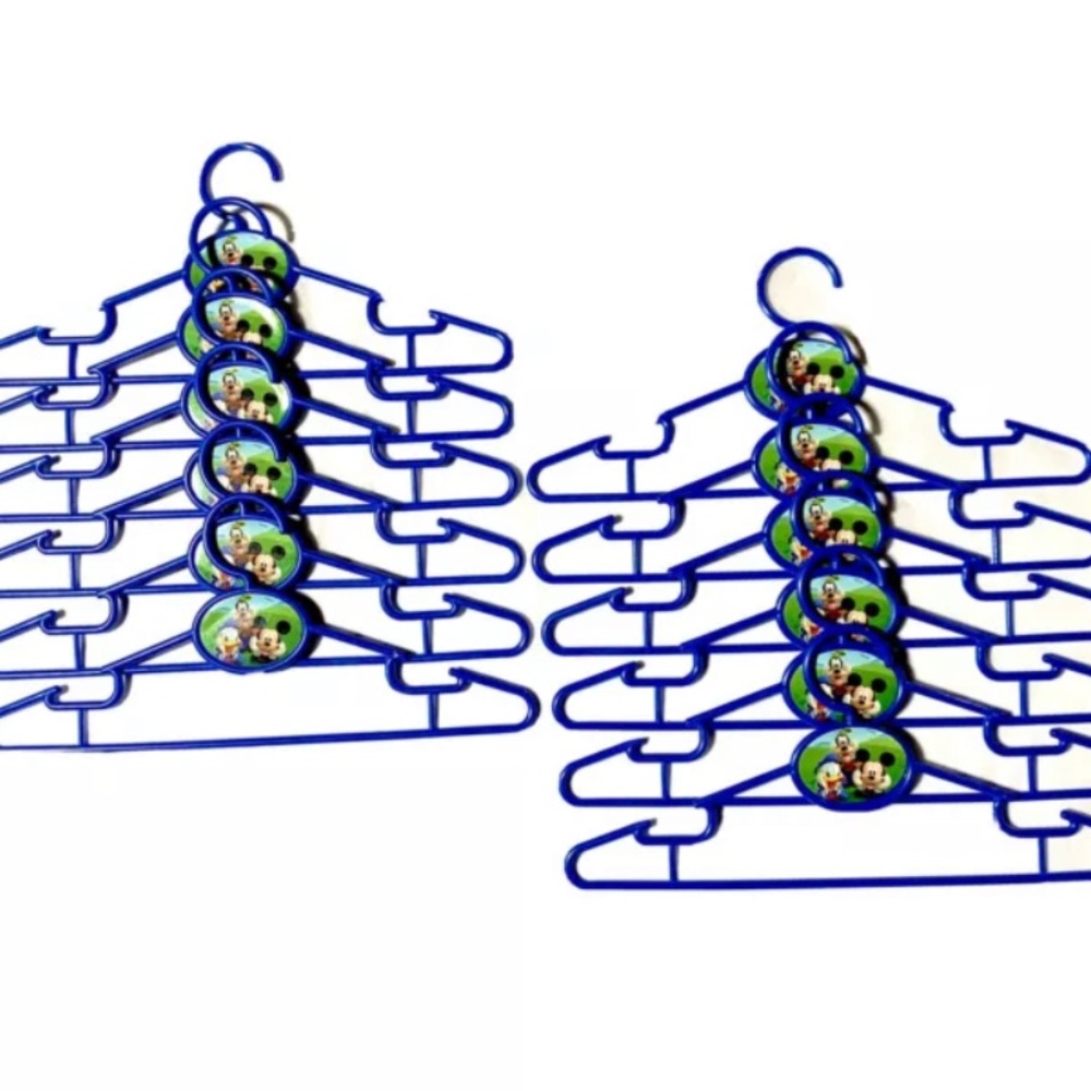 12 Piece Set of Mickey Mouse Kids’ Clothes Hangers
